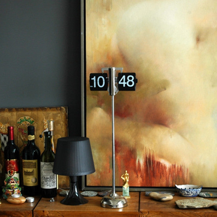 Creative Home Office Bedroom Retractable Flip Trolley Small Balance Clock - Novelty Clock by PMc TechLife | Online Shopping South Africa | PMc TechLife | Buy Now Pay Later Mobicred