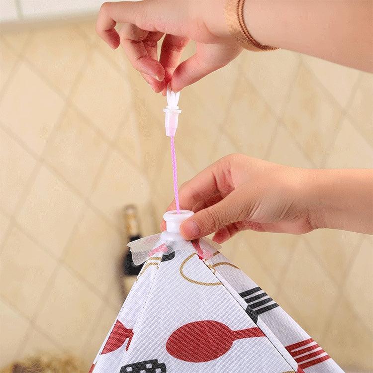 Folding Food Cover Keep Foods Warm Aluminum Foil Cover, Blue Tableware Pattern, Size: 60*60*17cm - Preservation Supplies by PMC TechLife | Online Shopping South Africa | PMC TechLife | Buy Now Pay Later Mobicred