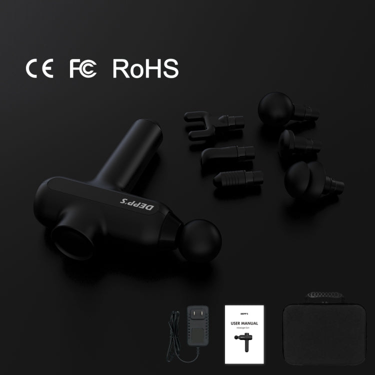 X6 Body Massage Band Rechargeable Muscle Massager Relaxer, US Plug(Black) - free shipping - PMC TechLife - Order now!