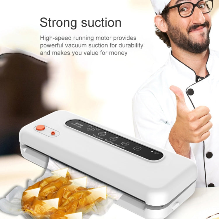 Household Commercial Food Vacuum Plastic Packaging Machine Sealer Closer Machine, Chinese Plug (Black) - Preservation Supplies by PMc TechLife | Online Shopping South Africa | PMc TechLife | Buy Now Pay Later Mobicred