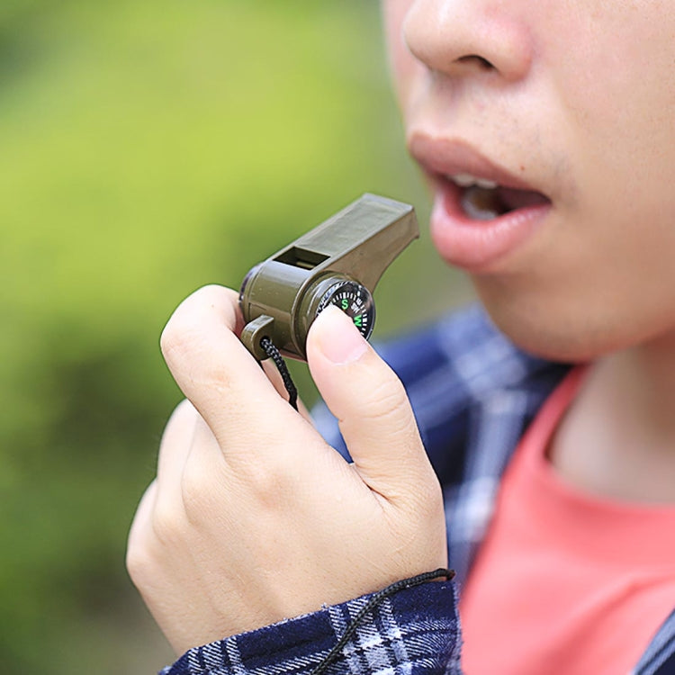 3 in 1 Outdoor Mini Multi-function Portable Handheld Lifesaving Whistle Compass Thermometer - Hiking Meter by PMC TechLife | Online Shopping South Africa | PMC TechLife | Buy Now Pay Later Mobicred