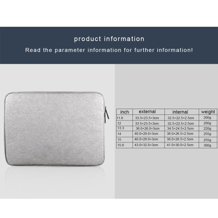 For 14 inch and Below Universal Wearable Oxford Cloth Soft Business Inner Package Laptop Tablet Bag(Navy Blue) - 14.1 inch by PMC TechLife | Online Shopping South Africa | PMC TechLife | Buy Now Pay Later Mobicred