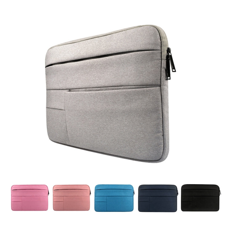 Universal Multiple Pockets Wearable Oxford Cloth Soft Portable Leisurely Laptop Tablet Bag, For 13.3 inch and Below Macbook, Samsung, Lenovo, Sony, DELL Alienware, CHUWI, ASUS, HP (Pink) - 13.3 inch by PMC TechLife | Online Shopping South Africa | PMC TechLife | Buy Now Pay Later Mobicred