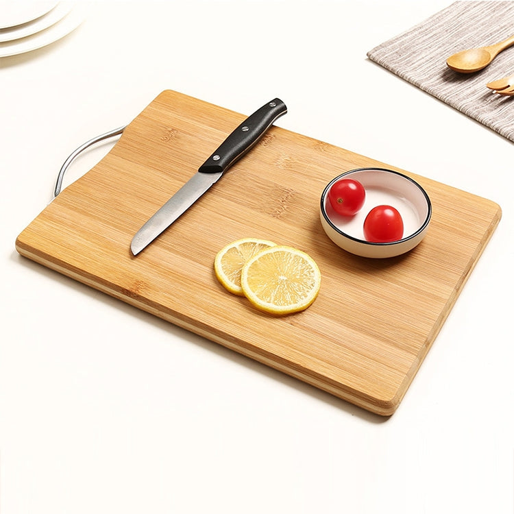 Kitchen Rectangular Bamboo Chopping Block Thickening Cutting Board, Size: 32cm x 22cm - Cutting Boards by PMC TechLife | Online Shopping South Africa | PMC TechLife | Buy Now Pay Later Mobicred