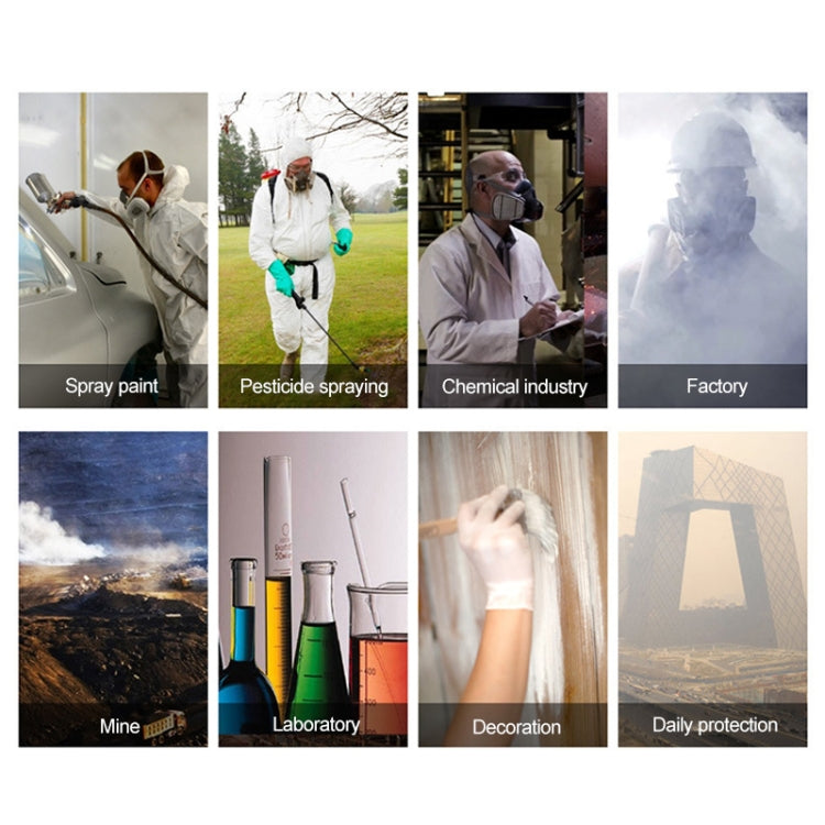 3M 1201 KN95 Dustproof Antivirus Head-mounted Mask Kits with Breathing Valve - Protect Case by PMC TechLife | Online Shopping South Africa | PMC TechLife | Buy Now Pay Later Mobicred