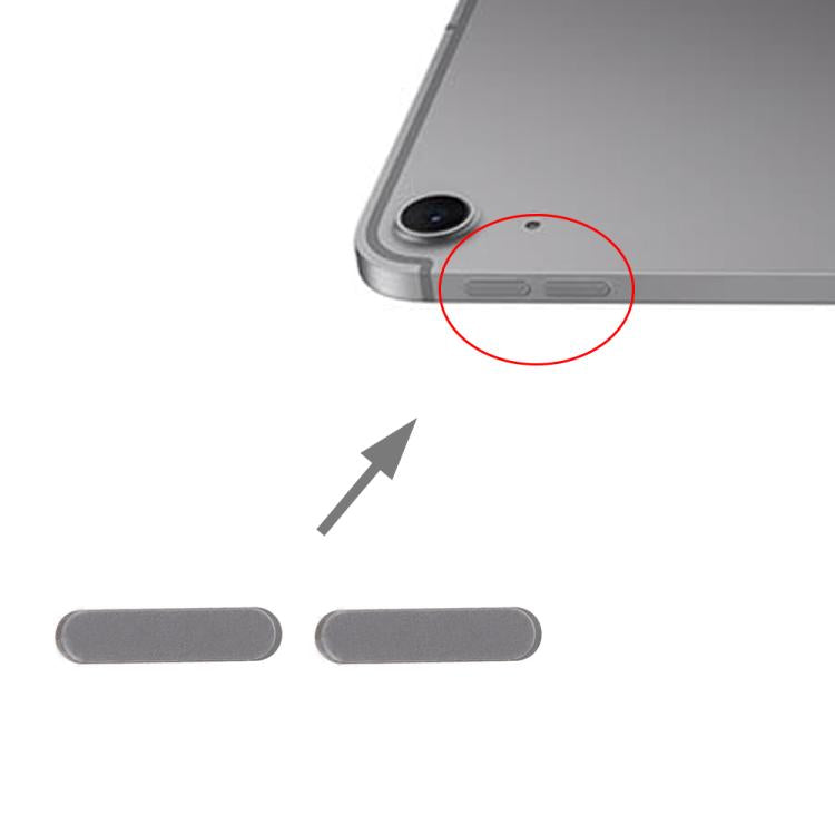 For iPad Air 11 inch 2024 / Air 13 inch 2024 Volume Control Button (Grey) - free shipping - PMC TechLife - Order now!