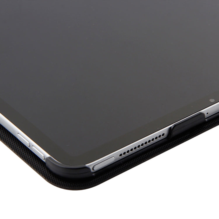 1130B Detachable Bluetooth 3.0 ABS Brushed Texture Keyboard + Lambskin Texture Leather Tablet Case for iPad Pro 11 inch (2018), with Three-gear Adjustment / Magnetic / Sleep Function(Pink) - For iPad Pro by PMC TechLife | Online Shopping South Africa | PMC TechLife