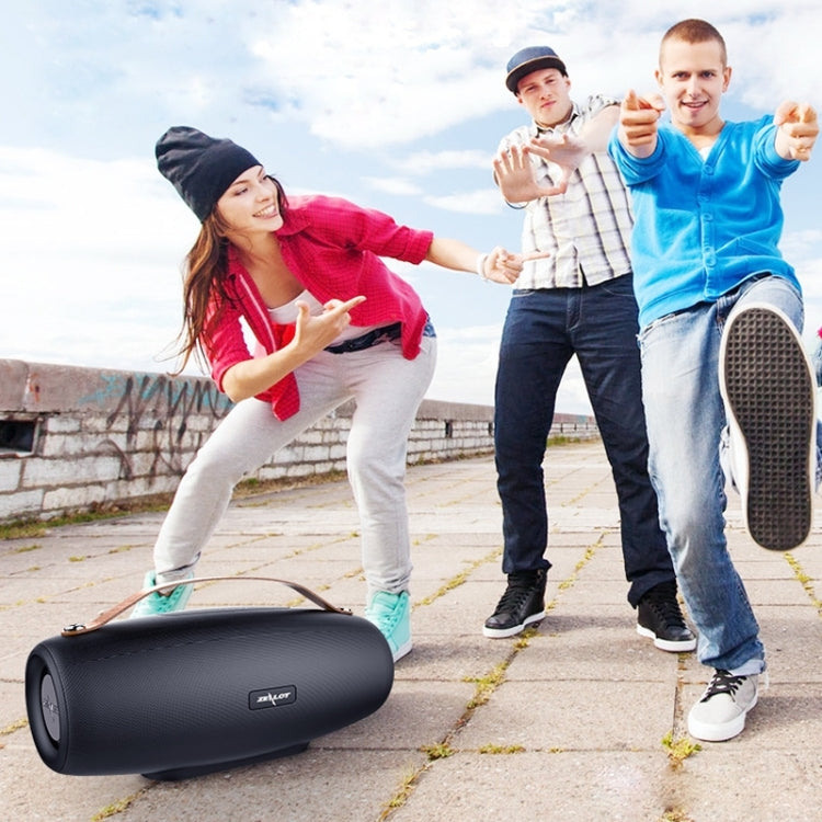 ZEALOT S27 Multifunctional Bass Wireless Bluetooth Speaker, Built-in Microphone, Support Bluetooth Call & AUX & TF Card & 1x93mm + 2x66mm Speakers(Camouflage Red) - free shipping - PMC Jewellery - Order now!