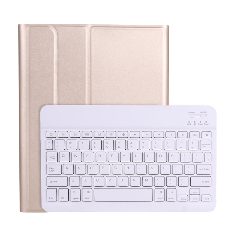 A11B 2020 Ultra-thin ABS Detachable Bluetooth Keyboard Tablet Case for iPad Pro 11 2022 / 2021 / Air4 / Air5, with Pen Slot & Holder (Gold) - For iPad Pro by PMC Jewellery | Online Shopping South Africa | PMC Jewellery | Buy Now Pay Later Mobicred