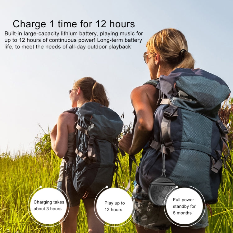 ZEALOT S24 Portable Stereo Bluetooth Speaker with Lanyard & Mobile Card Slot Holder, Supports Hands-free Call & TF Card (Orange) - free shipping - PMC Jewellery - Order now!