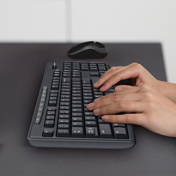 Logitech MK270 2.4GHz Wireless Keyboard + Mouse Set(Black) - free shipping - PMC Jewellery - Order now!