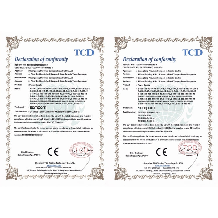 SOMPOM S-600-12 600W 12V 50A Iron Shell Driver LED Light Strip Lighting Monitor Power Supply - free shipping - PMc TechLife - Order now!