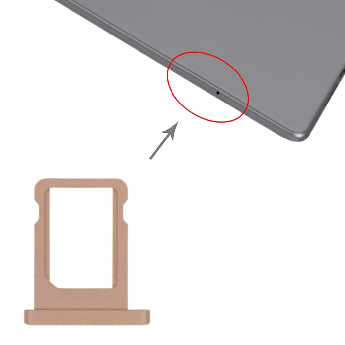 SIM Card Tray for iPad mini (2019) / mini 5 A2124 A2125 A2126 A2133(Gold) - iPad mini 5 (2019) by PMc TechLife | Online Shopping South Africa | PMc TechLife | Buy Now Pay Later Mobicred