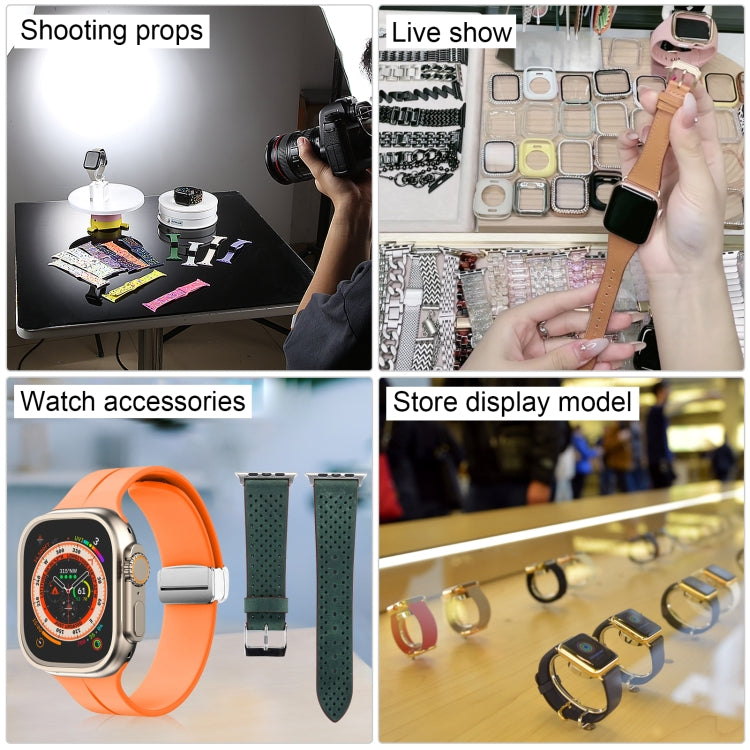 For Apple Watch Ultra 2 49mm Black Screen Non-Working Fake Dummy Display Model, For Photographing Watch-strap, No Watchband (Silver) - Watch Model by PMC TechLife | Online Shopping South Africa | PMC TechLife | Buy Now Pay Later Mobicred