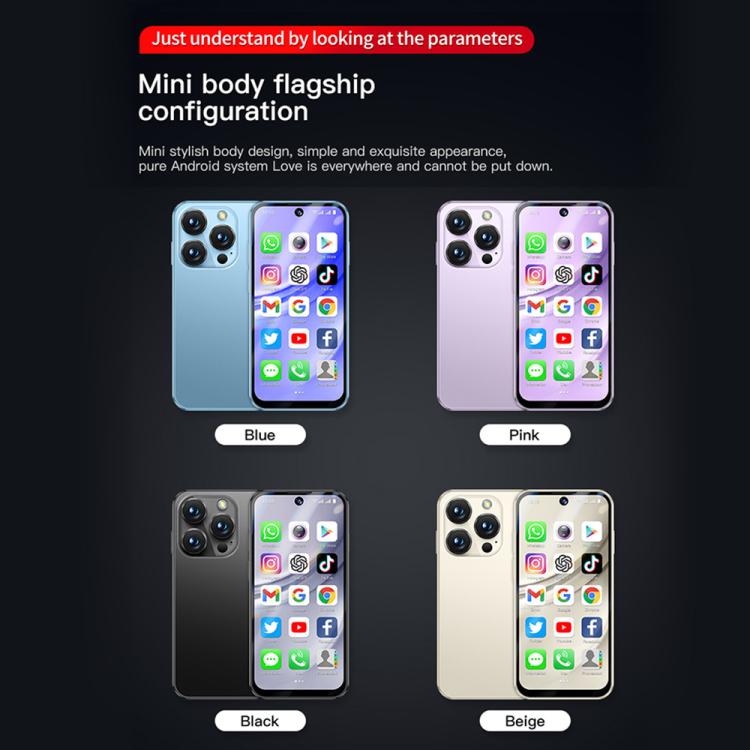 SOYES XS19 Pro, 3GB+32GB, 3.8 inch Android 12.0 MTK6762 Quad Core, Network: 4G, Dual SIM, GPS, OTG, Support Google Play Store (Purple) - free shipping - PMc TechLife - Order now!