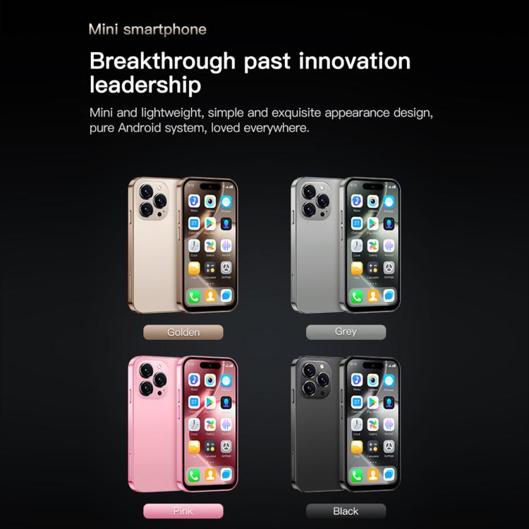 SOYES ONEMYTH M16 Pro, 2GB+16GB, 4.0 inch Android 10.0 MTK6580 Quad Core, Network: 3G, Dual SIM (Pink) - free shipping - PMc TechLife - Order now!