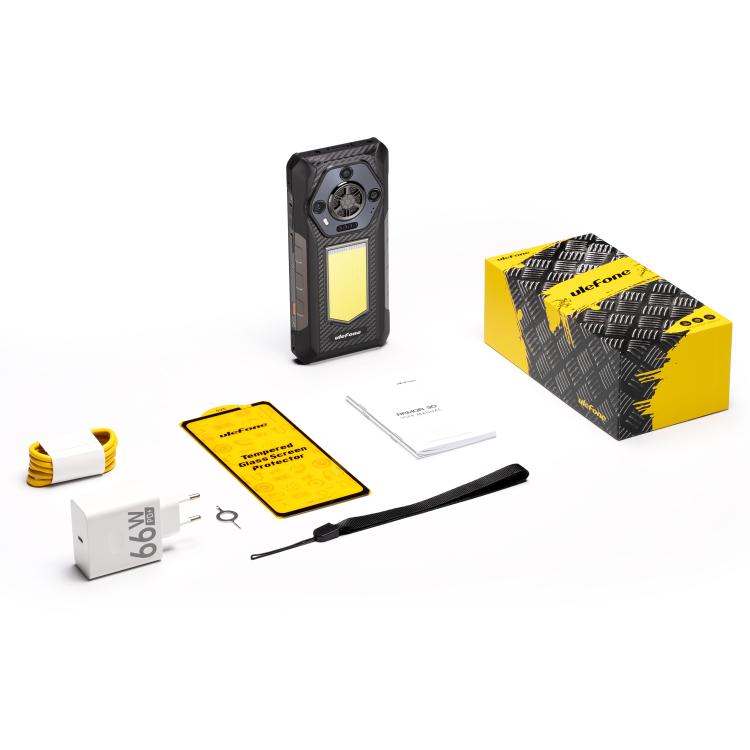 Ulefone Armor 30, 12GB+512GB, Night Vision, IP68/IP69K Rugged Phone, 6.95 inch Android 15 MediaTek Helio G100 Octa Core, Network: 4G, NFC, OTG (Black) - free shipping - PMC TechLife - Order now!