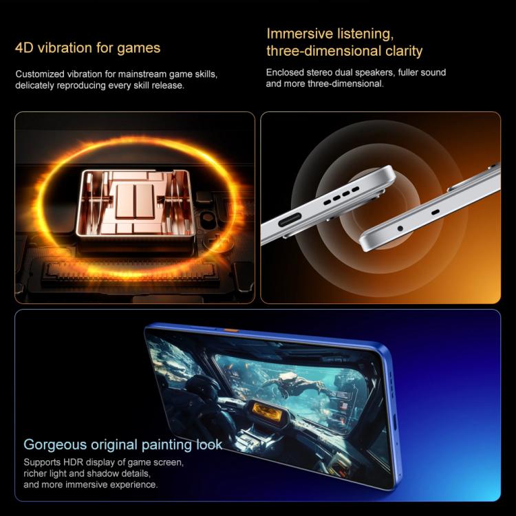 Realme Neo7 SE, 12GB+512GB, 6.78 inch Android 15 / Realme UI 6.0 MediaTek Dimensity 8400-MAX Octa Core, NFC, Network: 5G (White) - free shipping - PMc TechLife - Order now!