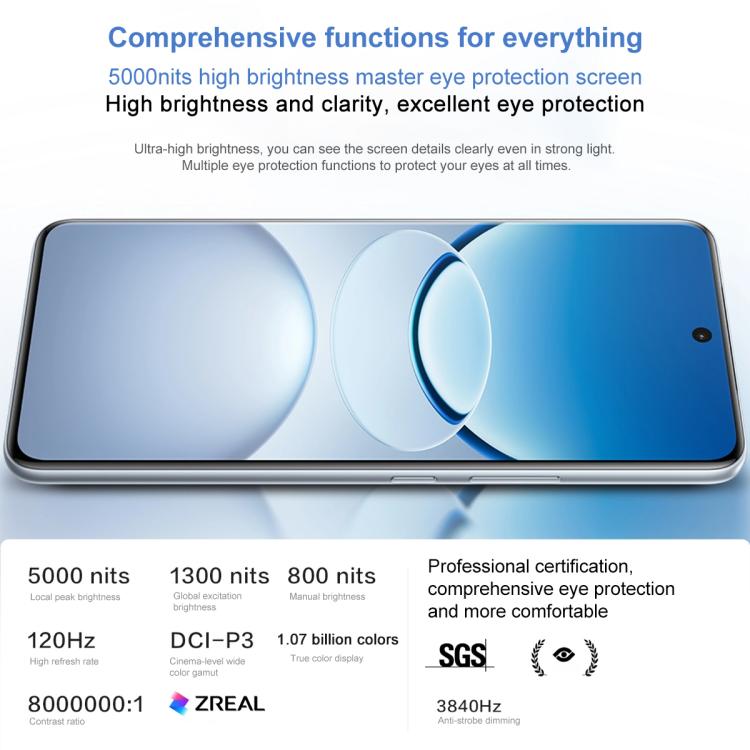 vivo Y300 Pro+, 8GB+256GB, Face ID / Screen Fingerprint, 6.77 inch Android 15 OriginOS 5 Snapdragon 7s Gen 3 Octa Core, OTG, NFC, Network: 5G (Silver) - free shipping - PMc TechLife - Order now!
