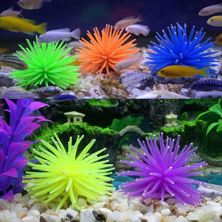 Aquarium Articles Decoration TPR Simulation Sea Urchin Ball Coral with Point, Size: S, Diameter: 7cm(Green) - Fish Tank Decoration by PMc TechLife | Online Shopping South Africa | PMc TechLife | Buy Now Pay Later Mobicred