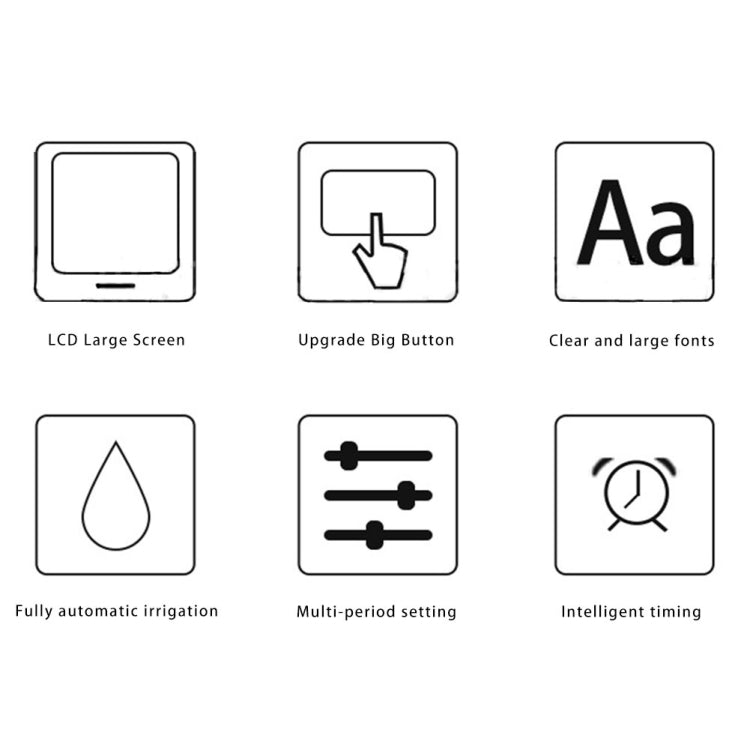 Universal LCD Screen Sprinkler Controller Outdoor Garden Solenoid Valve Timer Automatic Watering Device Irrigation Tool - Watering & Irrigation by PMc TechLife | Online Shopping South Africa | PMc TechLife | Buy Now Pay Later Mobicred
