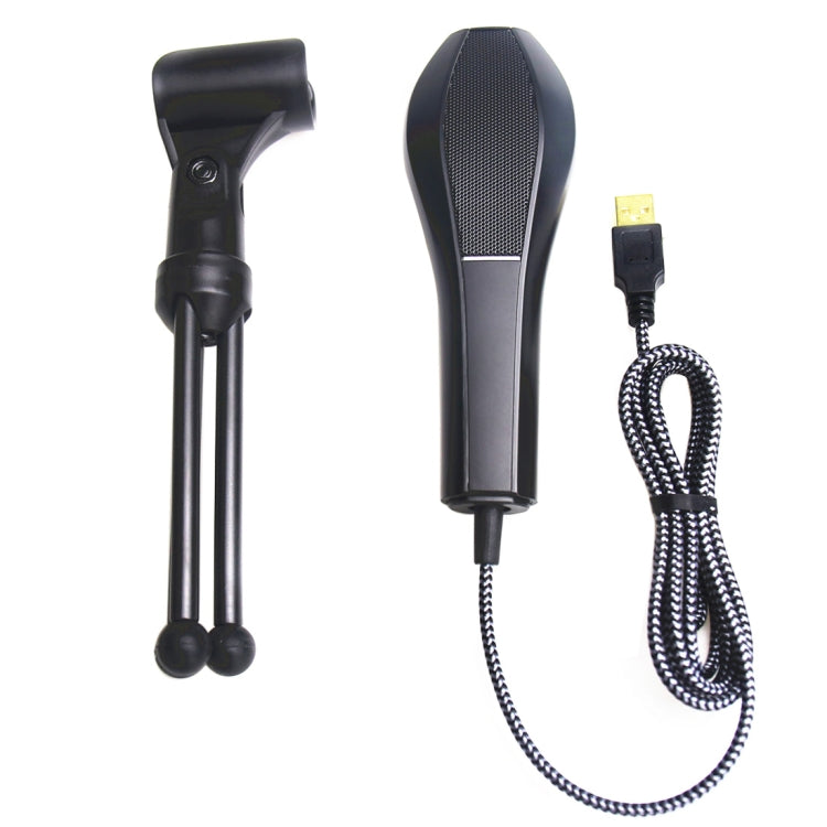 Yanmai Q5 USB 2.0 Game Studio Condenser Sound Recording Microphone with Holder, Compatible with PC and Mac for Live Broadcast Show, KTV, etc.(Black) - Microphone by Yanmai | Online Shopping South Africa | PMC TechLife | Buy Now Pay Later Mobicred