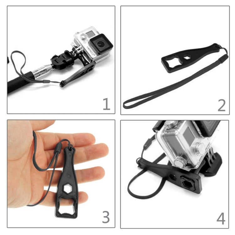 PULUZ Plastic Thumbscrew Wrench Spanner with Lanyard for GoPro, Insta360, DJI and Other Action Cameras - Tools by PULUZ | Online Shopping South Africa | PMC TechLife | Buy Now Pay Later Mobicred