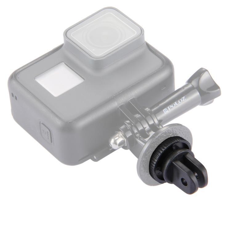 PULUZ Mini Size 1/4 inch Screw Tripod Mount Adapter for GoPro, Insta360, DJI and Other Action Cameras, 3.9mm Diameter Screw Hole, 2.2cm Diameter - Connection Mount by PULUZ | Online Shopping South Africa | PMC TechLife | Buy Now Pay Later Mobicred