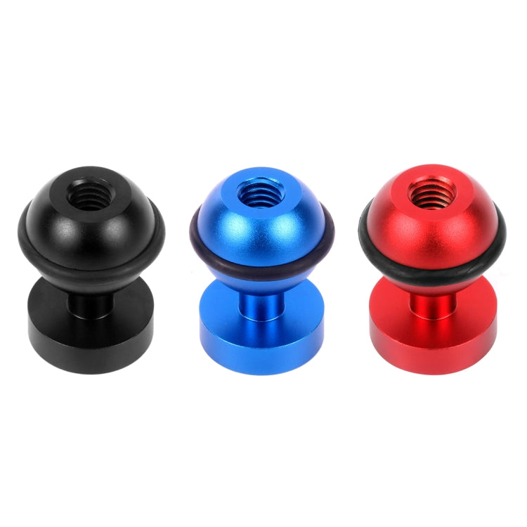 PULUZ CNC Aluminum Ball Head Adapter Mount for GoPro, Insta360, DJI and Other Action Cameras, Diameter: 2.5cm(Black) - free shipping - PMC TechLife - Order now!