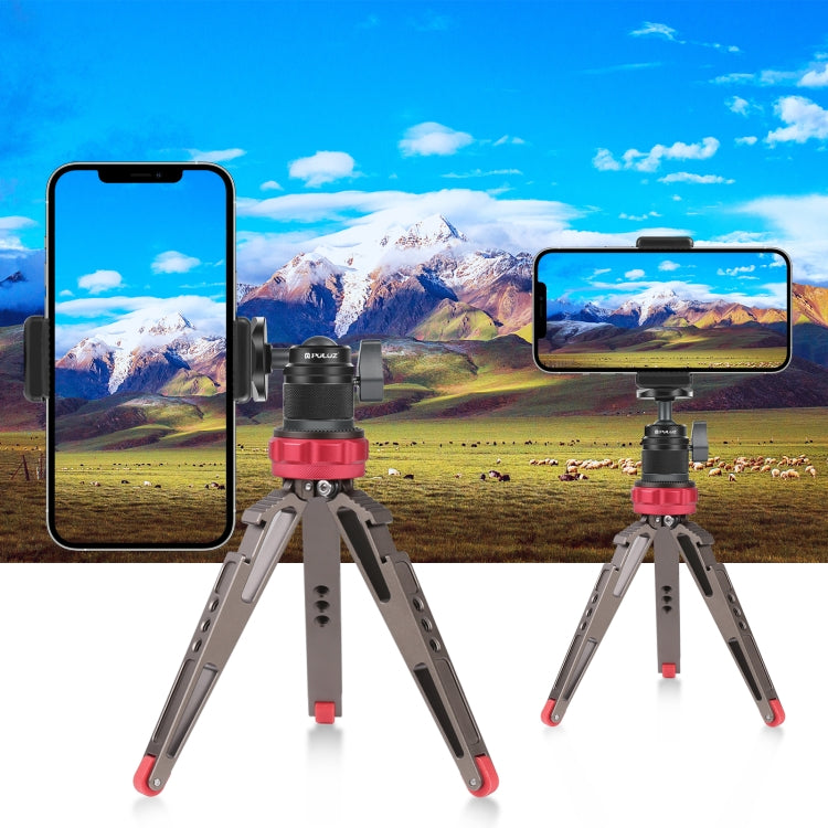 PULUZ 360 Panorama Aluminum Alloy Tripod Ball Head Adapter with Knob Lock(Black) - Tripod Heads by PULUZ | Online Shopping South Africa | PMC TechLife | Buy Now Pay Later Mobicred