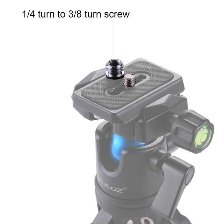PULUZ 1/4 inch Female Thread to 3/8 inch Male Thread Adapter Screw - Screws by PULUZ | Online Shopping South Africa | PMC TechLife | Buy Now Pay Later Mobicred
