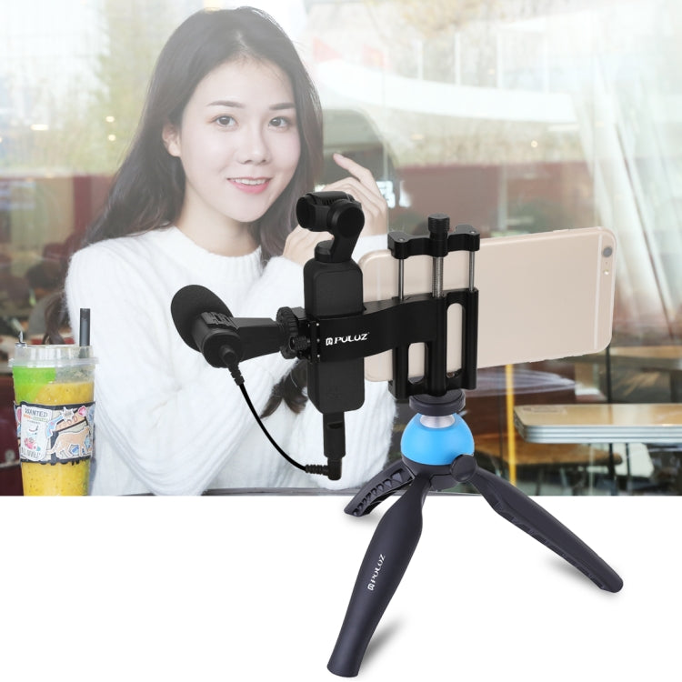 PULUZ Multifunction Aluminum Alloy Smartphone Fixing Clamp Expansion Holder Mount Bracket for DJI OSMO Pocket / Pocket 2 - Mount & Holder by PULUZ | Online Shopping South Africa | PMC TechLife | Buy Now Pay Later Mobicred