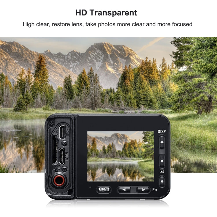 PULUZ Front Lens and Back LCD Display Flexible Anti-fingerprint AF HD Film for Sony RX0 II / RX0 - Protective Film by PULUZ | Online Shopping South Africa | PMC TechLife | Buy Now Pay Later Mobicred