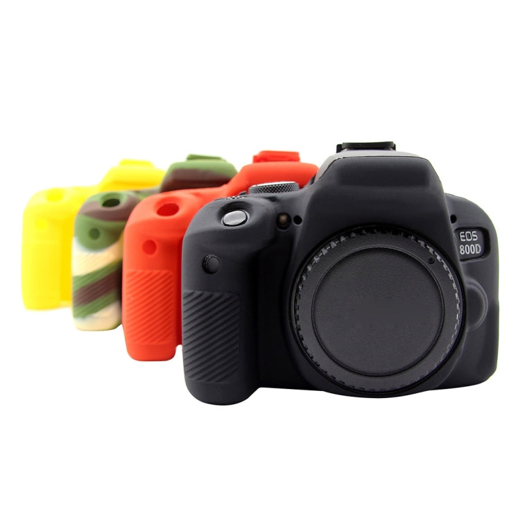 PULUZ Soft Silicone Protective Case for Canon EOS 800D(Black) - free shipping - PMC TechLife - Order now!