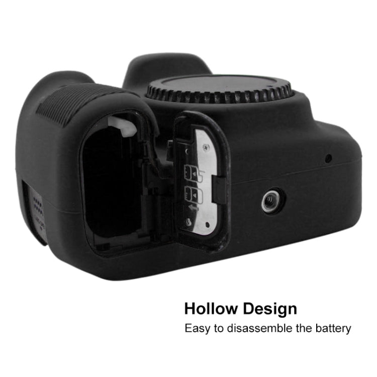 PULUZ Soft Silicone Protective Case for Canon EOS 90D(Black) - free shipping - PMC TechLife - Order now!
