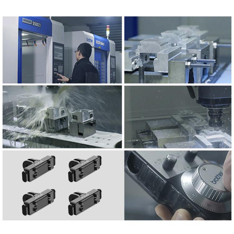 For Insta360 X5 / Ace Pro / Pro 2 PULUZ Aviation Aluminum Quick Release Base Adapter Bracket (Black) - free shipping - PMC TechLife - Order now!