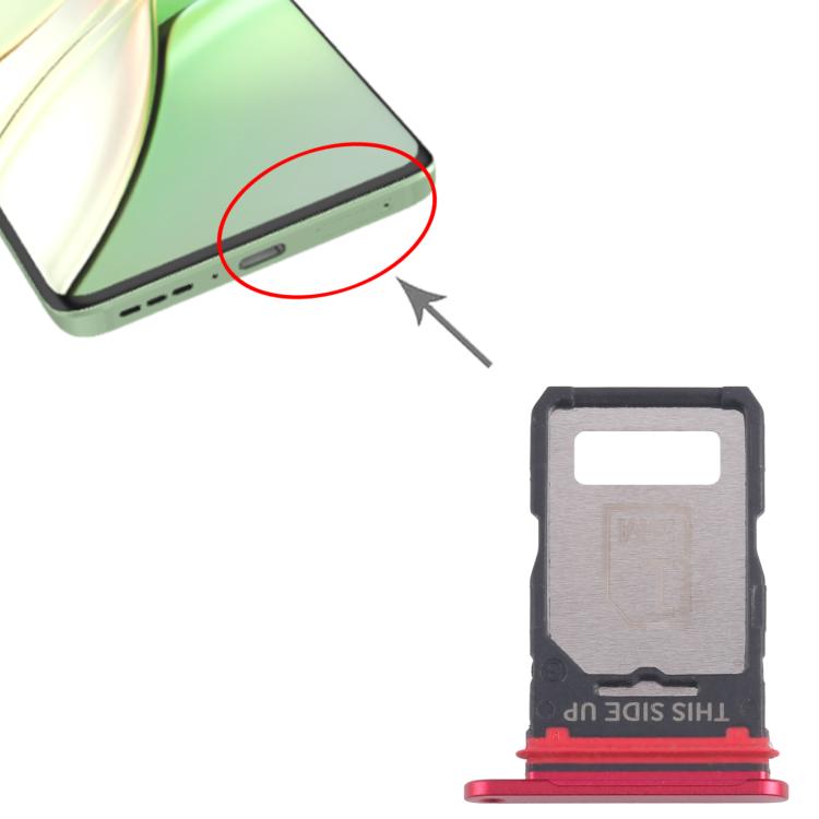 For Motorola Edge 40 XT2303-2 10pcs Original SIM Card Tray + SIM Card Tray (Red) - free shipping - PMC TechLife - Order now!