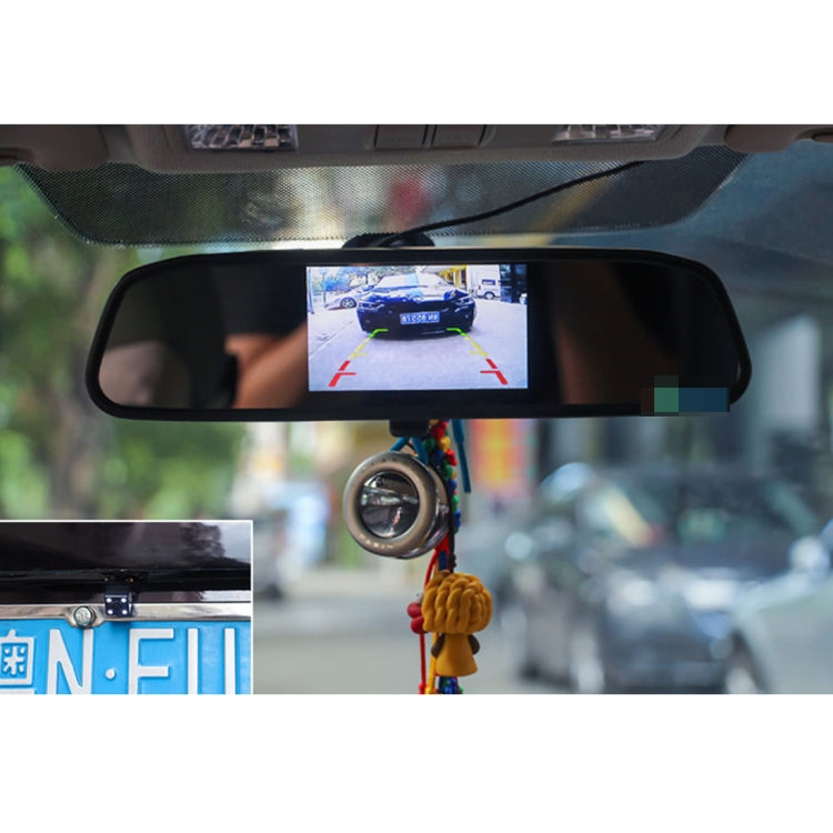 4.3 inch 480*272 Rear View TFT-LCD Color Car Monitor, Support Reverse Automatic Screen Function(Black) - Car Monitor by PMC TechLife | Online Shopping South Africa | PMC TechLife | Buy Now Pay Later Mobicred
