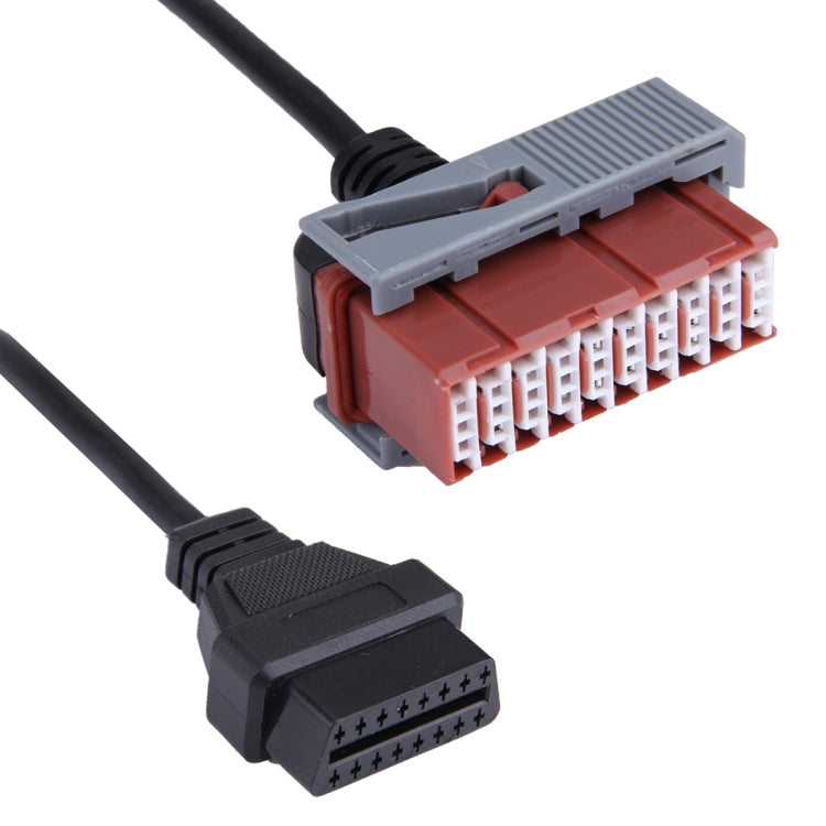 30 Pin to 16 Pin OBDII Diagnostic Cable for Peugeot Citroen - Cables & Connectors by PMC TechLife | Online Shopping South Africa | PMC TechLife | Buy Now Pay Later Mobicred