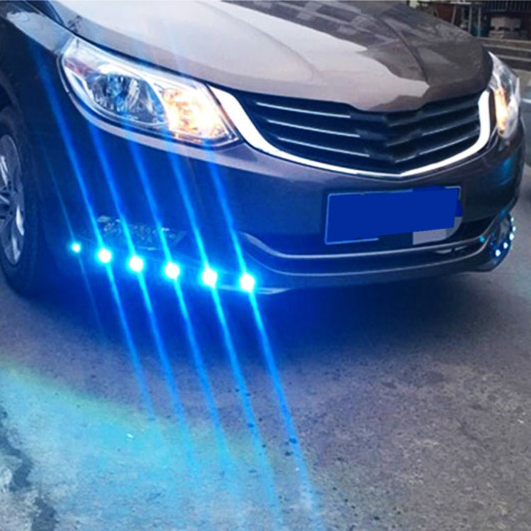 2 PCS 3W Waterproof Eagle Eye light LED Light for Vehicles, Cable Length: 60cm(Ice Blue Light) - Eagle Eye Lamps by PMC TechLife | Online Shopping South Africa | PMC TechLife