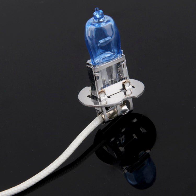 HOD H3 Halogen Bulb, Super White Car Headlight Bulb, 12 V / 100W, 6000K 2400 LM (Pair) - Halogen Lights by PMC TechLife | Online Shopping South Africa | PMC TechLife | Buy Now Pay Later Mobicred