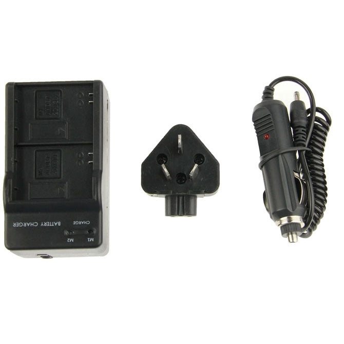 3 in 1 Digital Camera Dual Battery Car Charger for GoPro HERO3+ / 3 AHDBT-201 / AHDBT-301 - Charger by PMC TechLife | Online Shopping South Africa | PMC TechLife | Buy Now Pay Later Mobicred