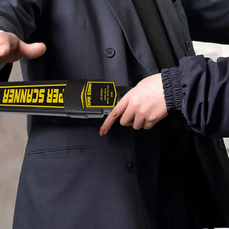 Portable Hand-Held Security Metal Detector (GP 3003B1)(Black) - Metal Detector by PMC TechLife | Online Shopping South Africa | PMC TechLife | Buy Now Pay Later Mobicred