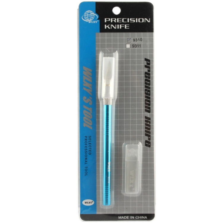 WLXY-9310, WLXY Tool Precision Knife with Replaceable Blade for Mat Carving / Scoring / Trimming, OAL: 145mm, Size: 121mm x 6mm Diameter(Blue) - free shipping - PMc TechLife - Order now!