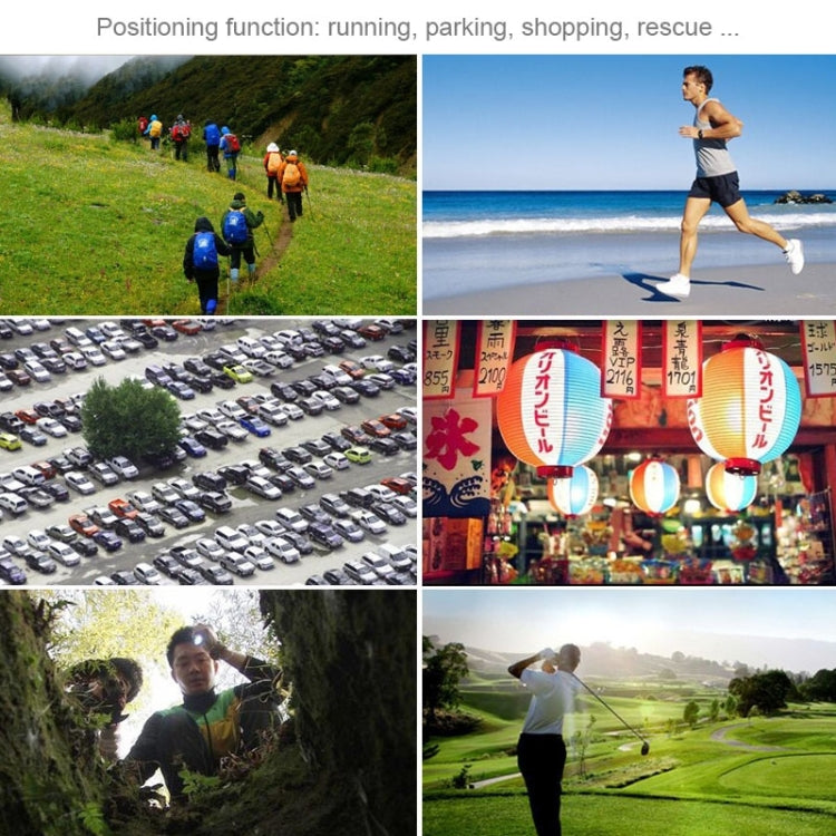 Keychain Handheld Mini GPS Navigation USB Rechargeable Location Finder Tracker for Outdoor Travel Climbing(Orange) - Personal Tracker by PMC TechLife | Online Shopping South Africa | PMC TechLife | Buy Now Pay Later Mobicred