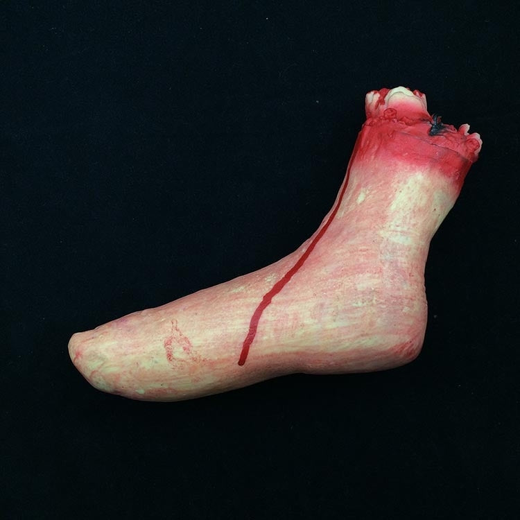 25cm Halloween Horror Props April Fool Day Party Prop Body Parts Decoration Bloody Foot - Halloween Prop Decorations by PMC TechLife | Online Shopping South Africa | PMC TechLife | Buy Now Pay Later Mobicred
