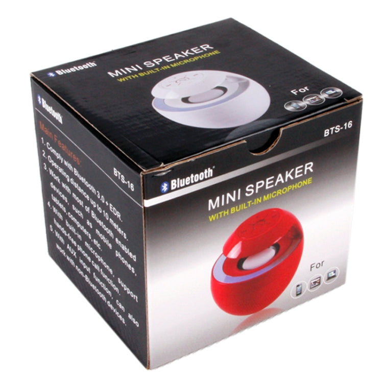 Attractive Swan Style Bluetooth 3.0 + EDR Speaker for iPad / iPhone / Other Bluetooth Mobile Phone, Support Handfree Function, BTS-16(White) - Desktop Speaker by PMC TechLife | Online Shopping South Africa | PMC TechLife | Buy Now Pay Later Mobicred