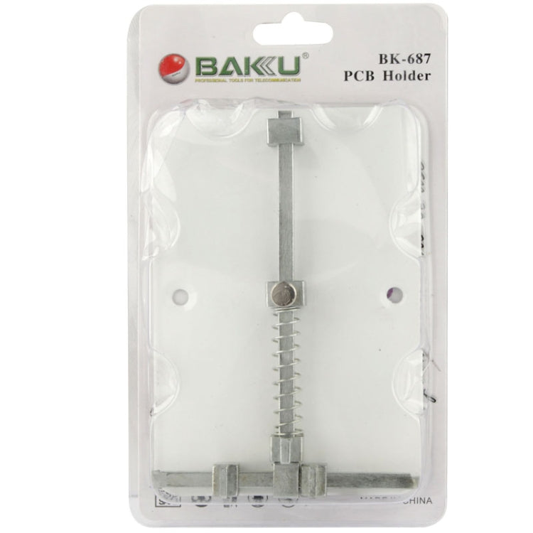BAKU Stainless Steel Mobile Phone PCB Holder, Support Card Repair (BK-687) - Repair Fixture by BAKU | Online Shopping South Africa | PMC TechLife | Buy Now Pay Later Mobicred