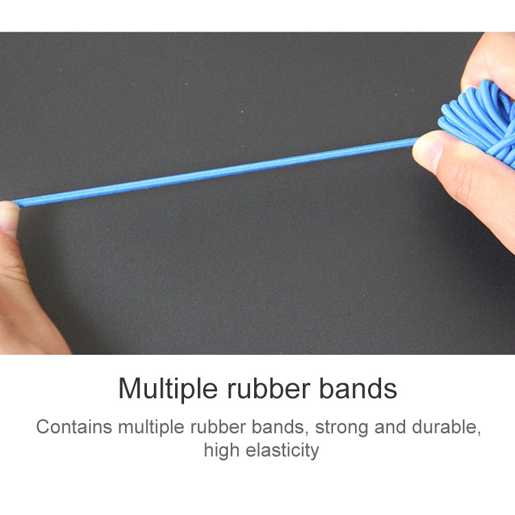 6M Fishing Elastic Rope with Hooks for Fisherman Angler (Random Color Delivery) - Fishing Lines & Ropes by PMC TechLife | Online Shopping South Africa | PMC TechLife | Buy Now Pay Later Mobicred