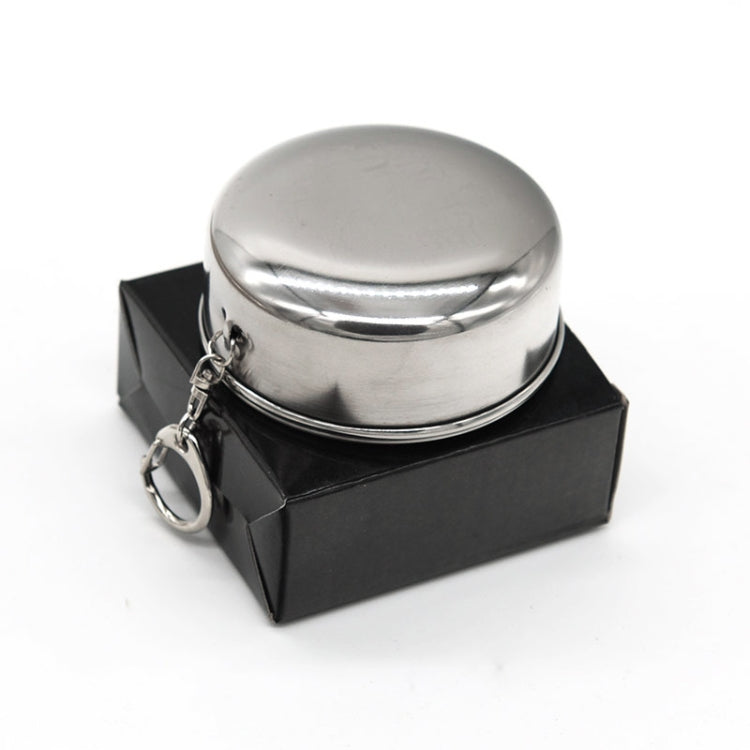 Stainless Steel Retractable Outdoor Cup Size: 85 x 72 x 72 mm (Big) - Kettles by PMC TechLife | Online Shopping South Africa | PMC TechLife | Buy Now Pay Later Mobicred